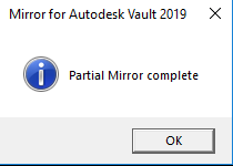 partial mirror complete